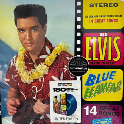 Elvis Presley Blue Hawaii -Coloured-1