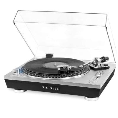 Tornamesa - Victrola Vpro2000slv Pro Bt Usb Turntable Silver3