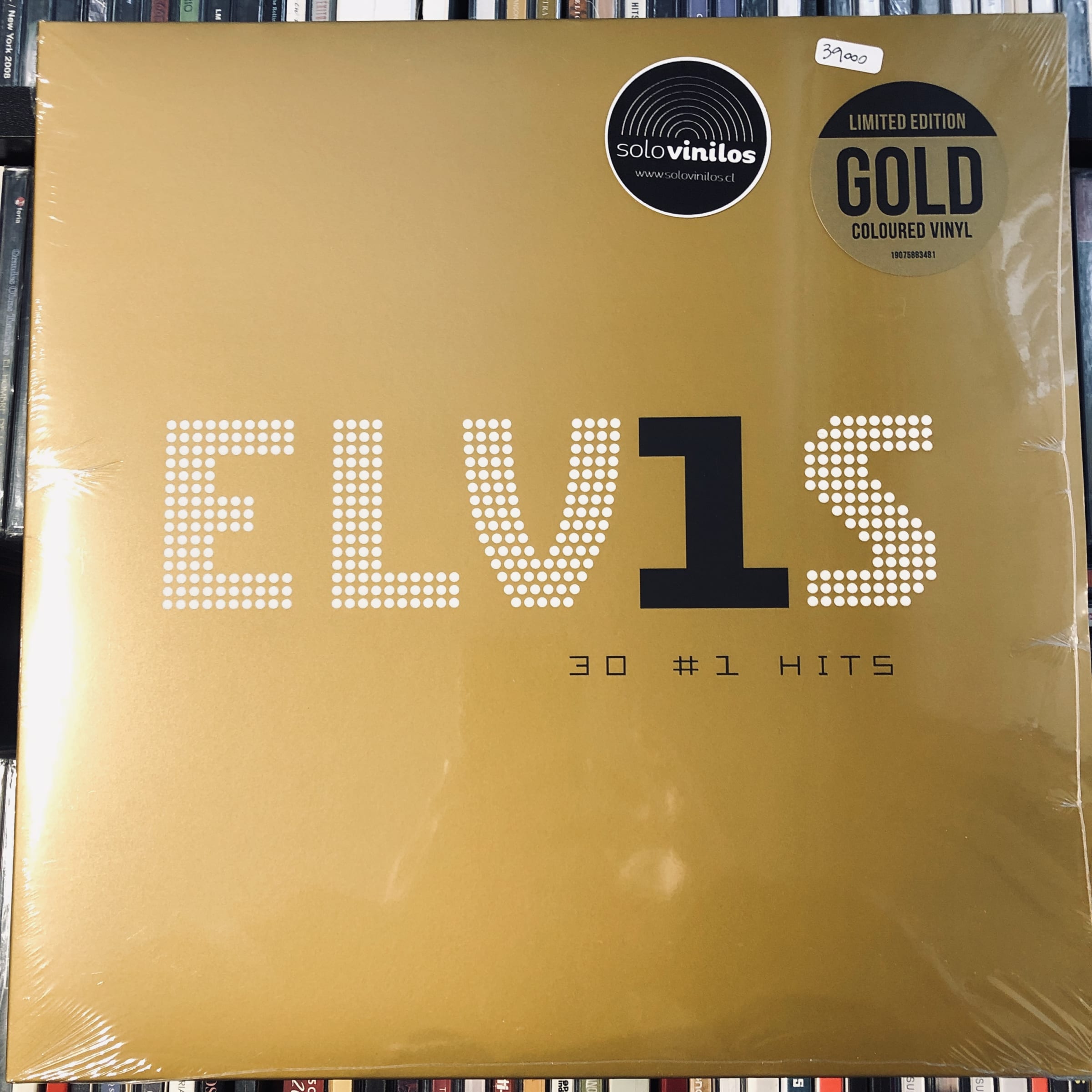 Elvis Presley Gold - 30# No1 Hits - Coloured Vinyl | Solo Vinilos