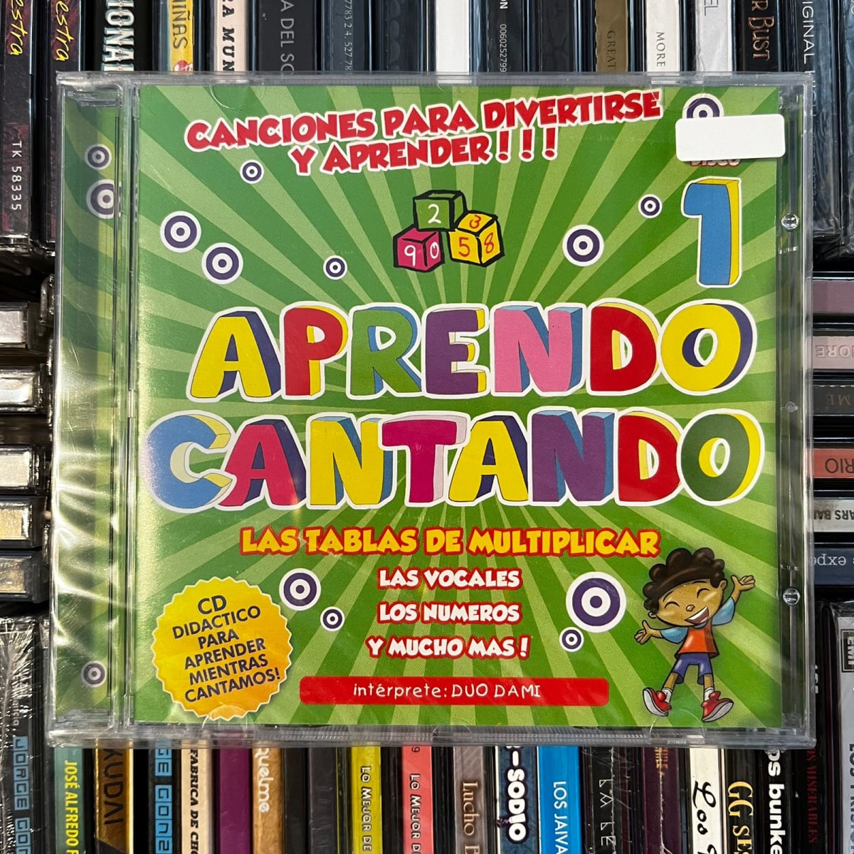 Aprendo Cantando Disco 1Las Tablas De Multiplicar CD Solo Vinilos