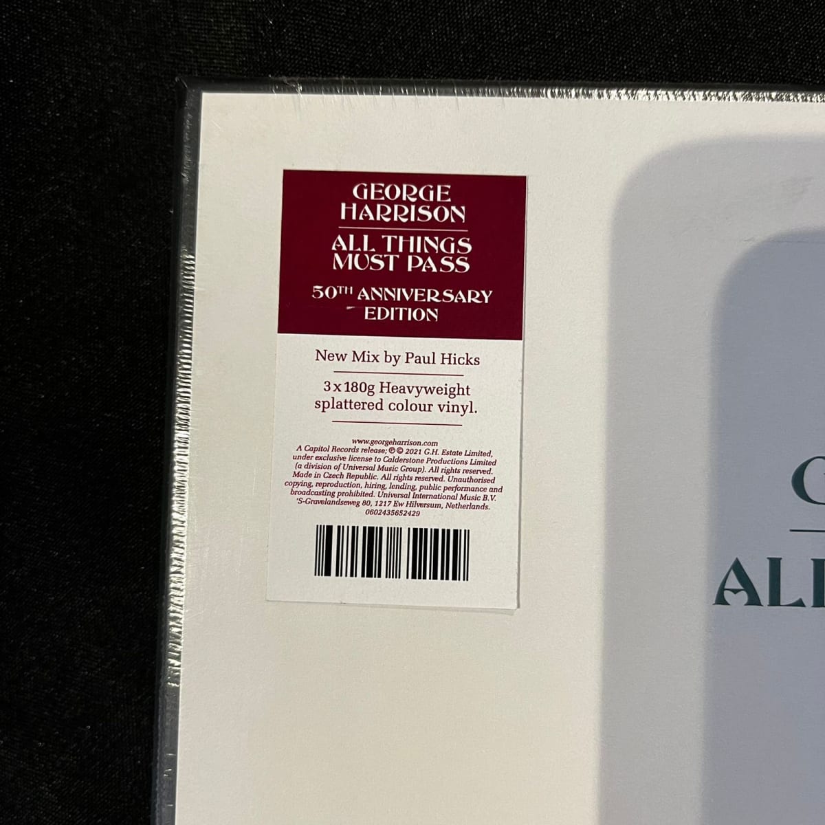 George Harrison - All Things Must Pass - Box Set 3 | Solo Vinilos
