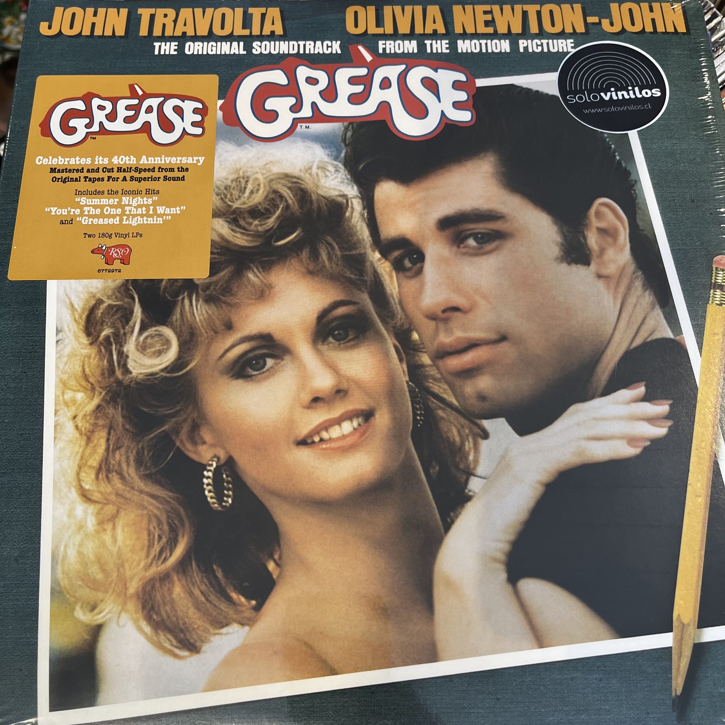 Grease Soundtrack 40th Anniversary Solo Vinilos