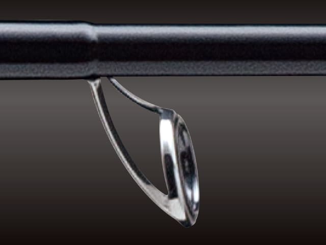 Guías Fuji en la caña Major Craft Triple Cross