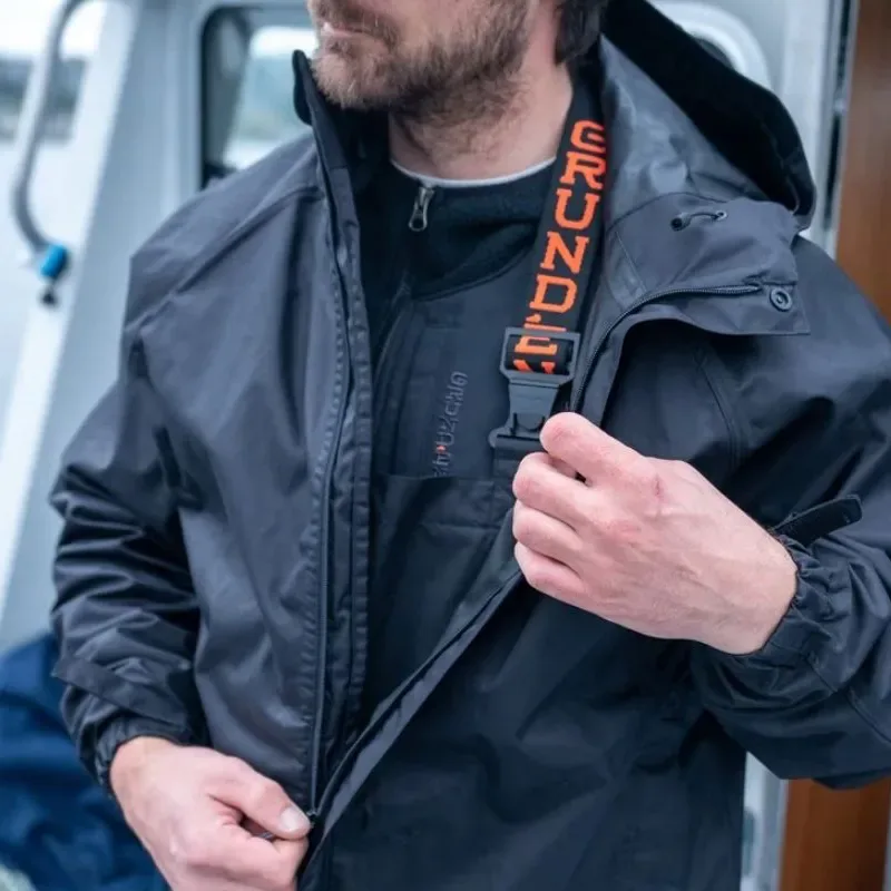 Chaqueta Grundens Full Share Vista Frontal