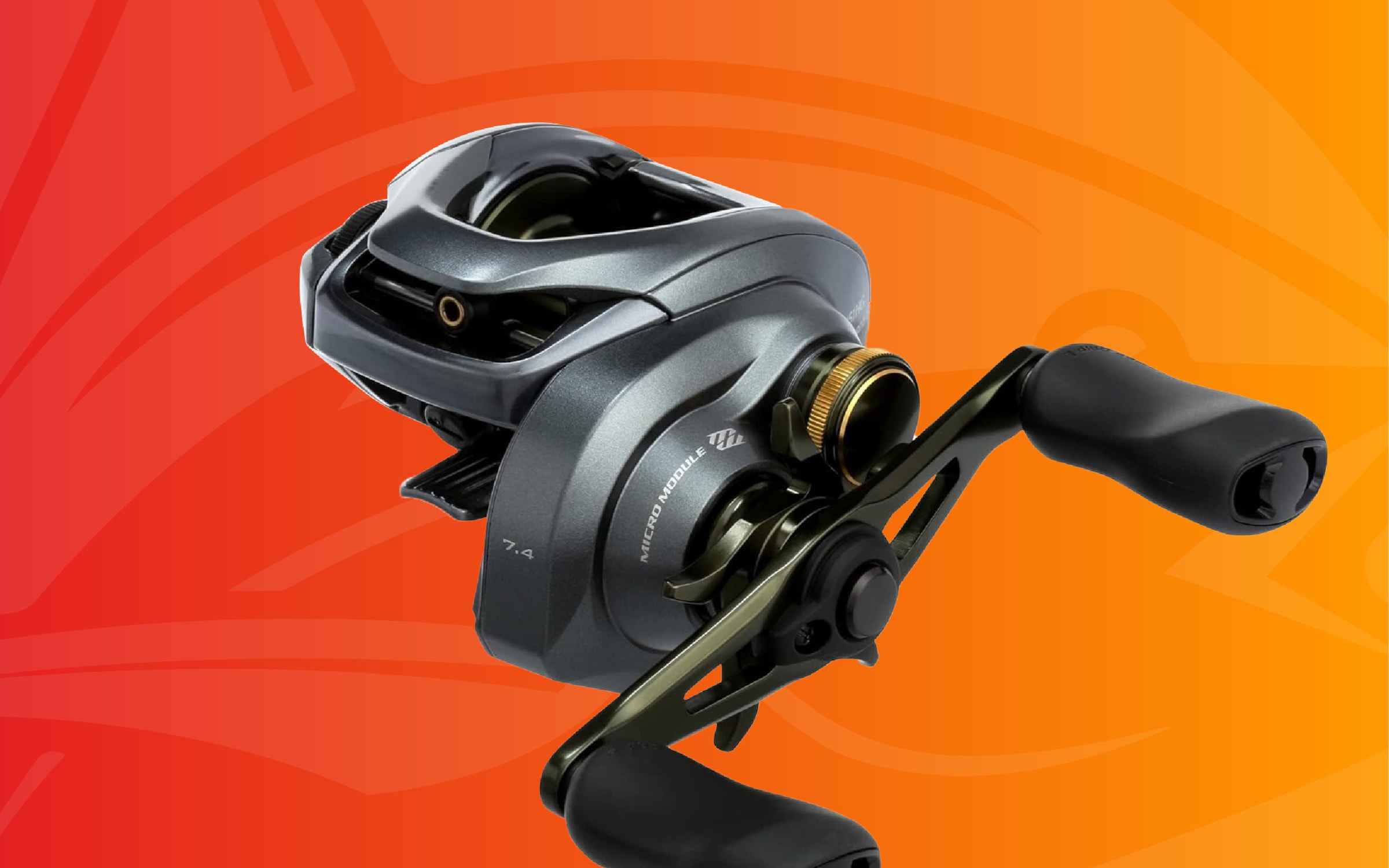 Carrete horizontal o baitcasting