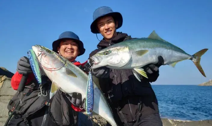 Captura de pesca deportiva con señuelo Maria Pop Queen