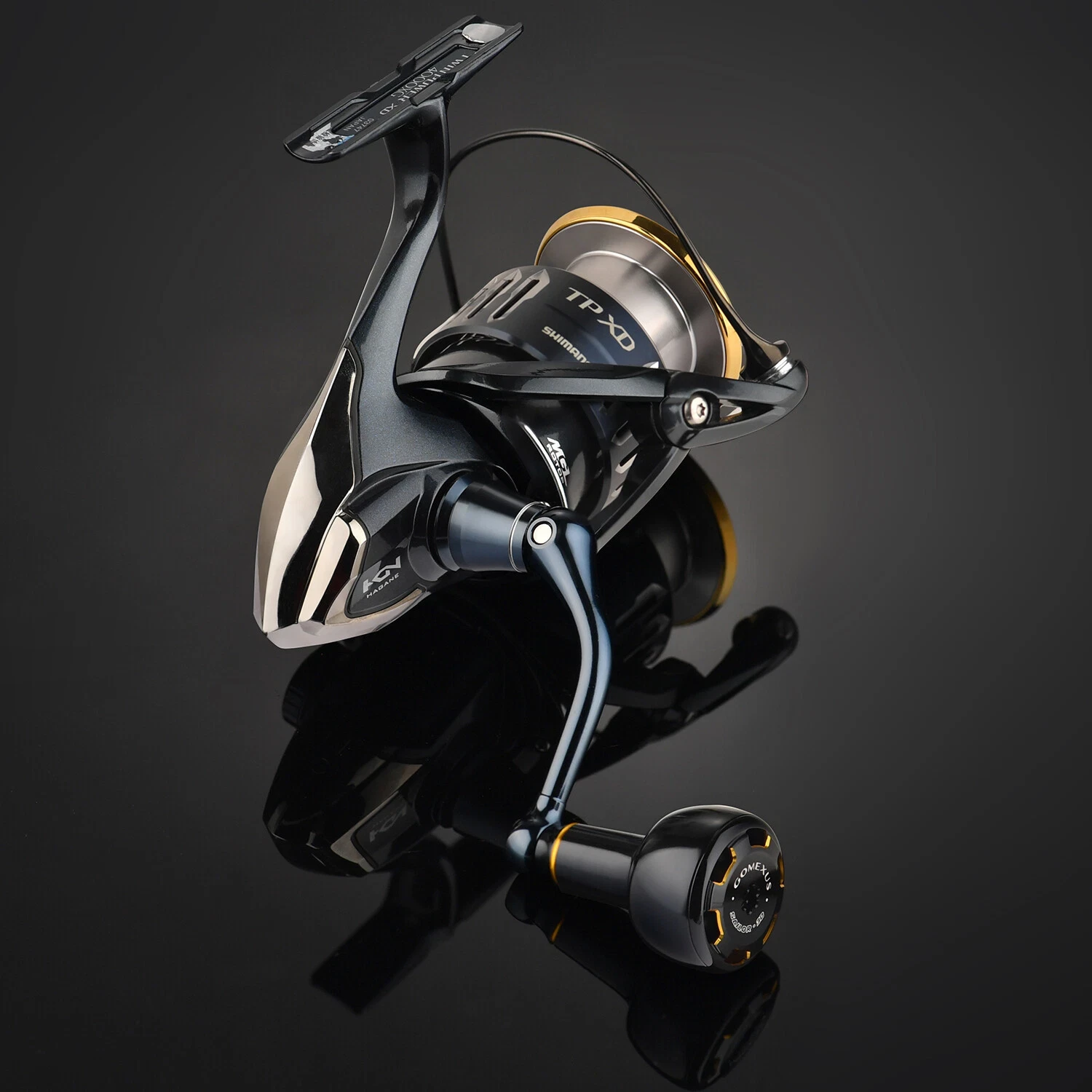 Gomexus K30 upgrade para carrete Shimano Daiwa