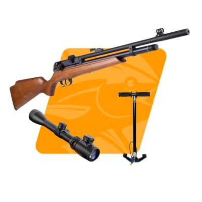 PACK RIFLE BEEMAN RAIDER +MIRA TELESCOPICA 4X32 + BOMBIN 3 ETAPAS1