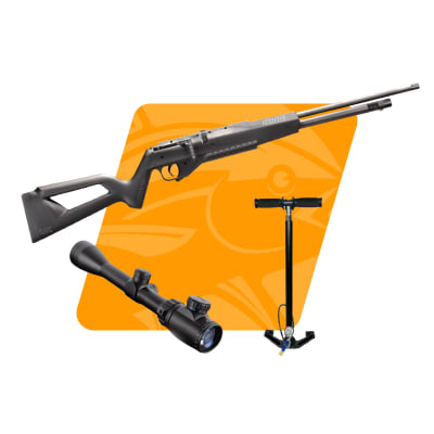 PACK RIFLE PCP UMAREX ICONIX + MIRA TELESCOPICA APOLO + BOMBIN APOLO1