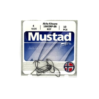 ANZUELO MUSTAD AKITA KITSUNE 10603NP-BN4