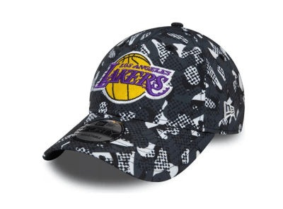 GORRO NEW ERA SEASONAL PRINT 9FORTY LOS ANGELES LAKERS1