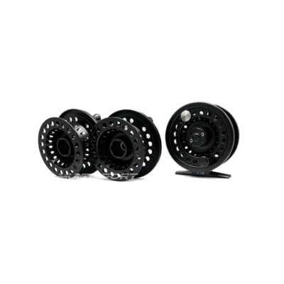 COMBO CARRETE FLY FISHING BLUE FOX1