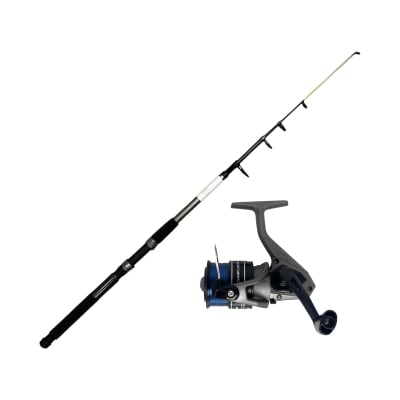 COMBO PESCA OKUMA CASCADE CAÑA 1.80MT 15-40G + CARRETE 4000 + NYLON1