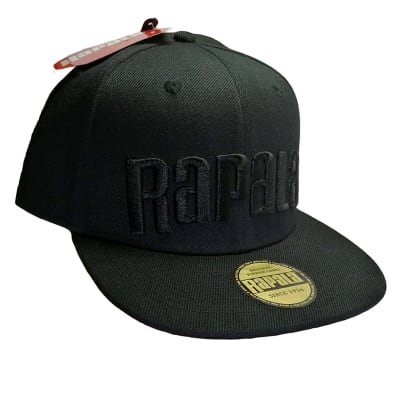 GORRO RAPALA NEGRO (VISERA PLANA)1