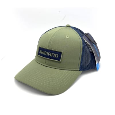 GORRO SHIMANO TRUCKER CAP PATCH GREEN/BLUE1