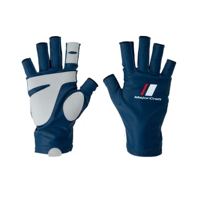 GUANTES MAJOR CRAFT SUMMER UPF50+ AZUL MARINO1