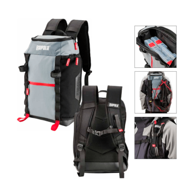 MOCHILA RAPALA COUNTDOWN BACKPACK ROJO1