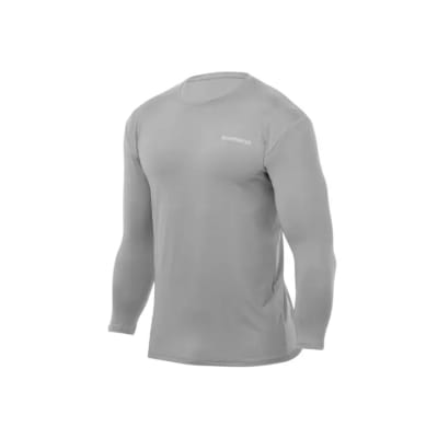 POLERA SHIMANO TECH TEE UPF+50 GRIS1