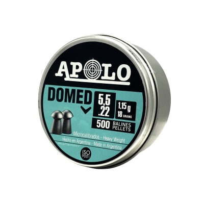 POSTON APOLO DOMED CALIBRE 5.5 MM - 1.15 GRAINS (500 UNIDADES)1