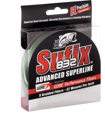 MULTIFILAMENTO SUFIX 832 100m LOW VIS GREEN6