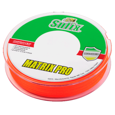 MULTIFILAMENTO SUFIX MATRIX PRO NARANJO 100M1