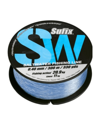 MONOFILAMENTO SUFIX SALTWATER SW BLUE LIGHT 300m1