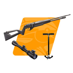 PACK RIFLE PCP UMAREX ICONIX+BOMBIN+MIRA TELESCOPICA