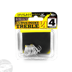 ANZUELO TRIPLE SHOUT CURVE POINT 21