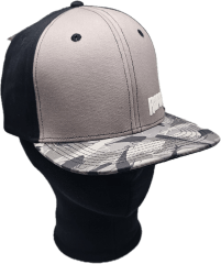 GORRO RAPALA GRIS NEGRO CAMO