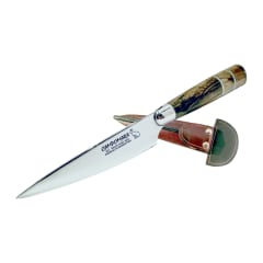 CUCHILLO CAMPOMARA ANILLADO EMBUTIDO MADERA