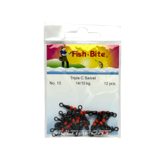 TRIPLE DESTORCEDOR FISH BITE NEGRO