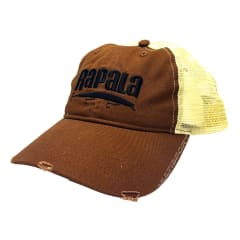 GORRO RAPALA CAFÉ TIPO TRUCKER MALLA
