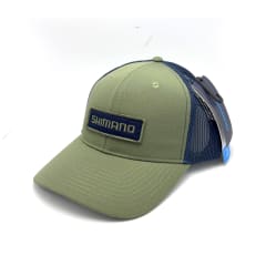GORRO SHIMANO TRUCKER CAP PATCH GREEN/BLUE