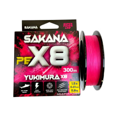 MULTIFILAMENTO SAKANA YUKIMURA x8 ROSADO 300m