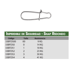 SNAP REDONDO VERDE
