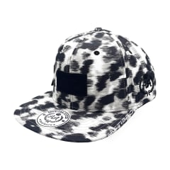 GORRO DOUBLE AA GRIS/NEGRO LOGO NEGRO