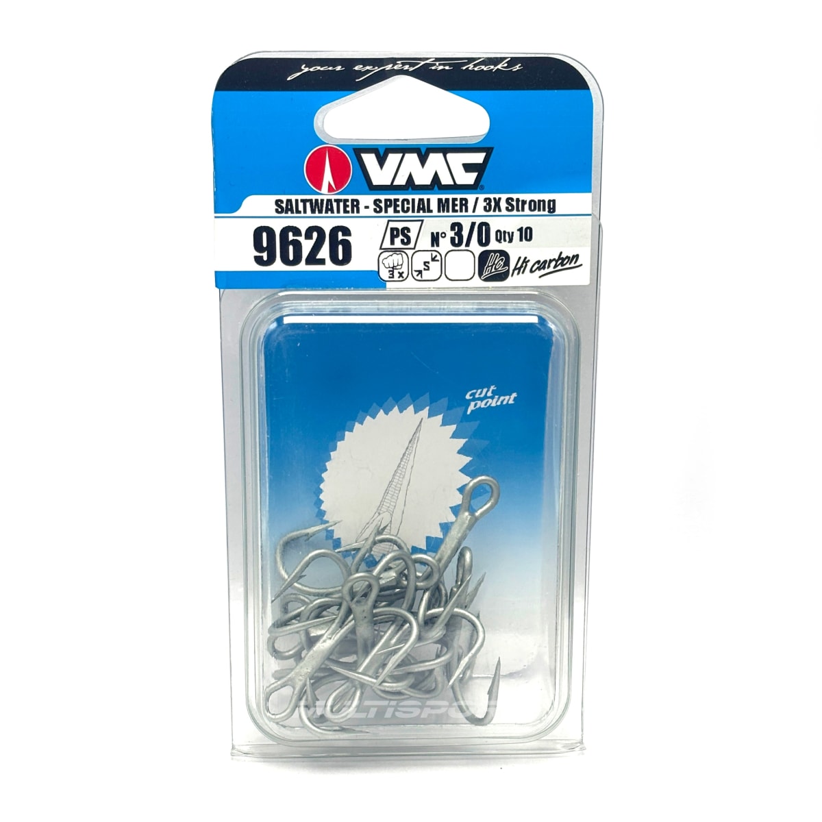 ANZUELO VMC TRIPLE 9626 SW | Multisport Pescaza