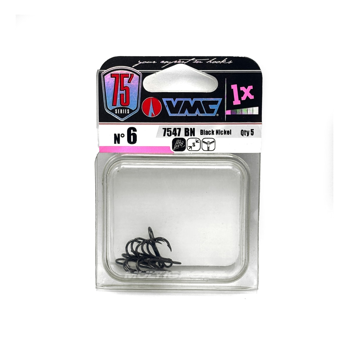 Andre Bintang ANZUELO VMC TRIPLE 7547 BLACK NICKEL | Multisport Pescaza