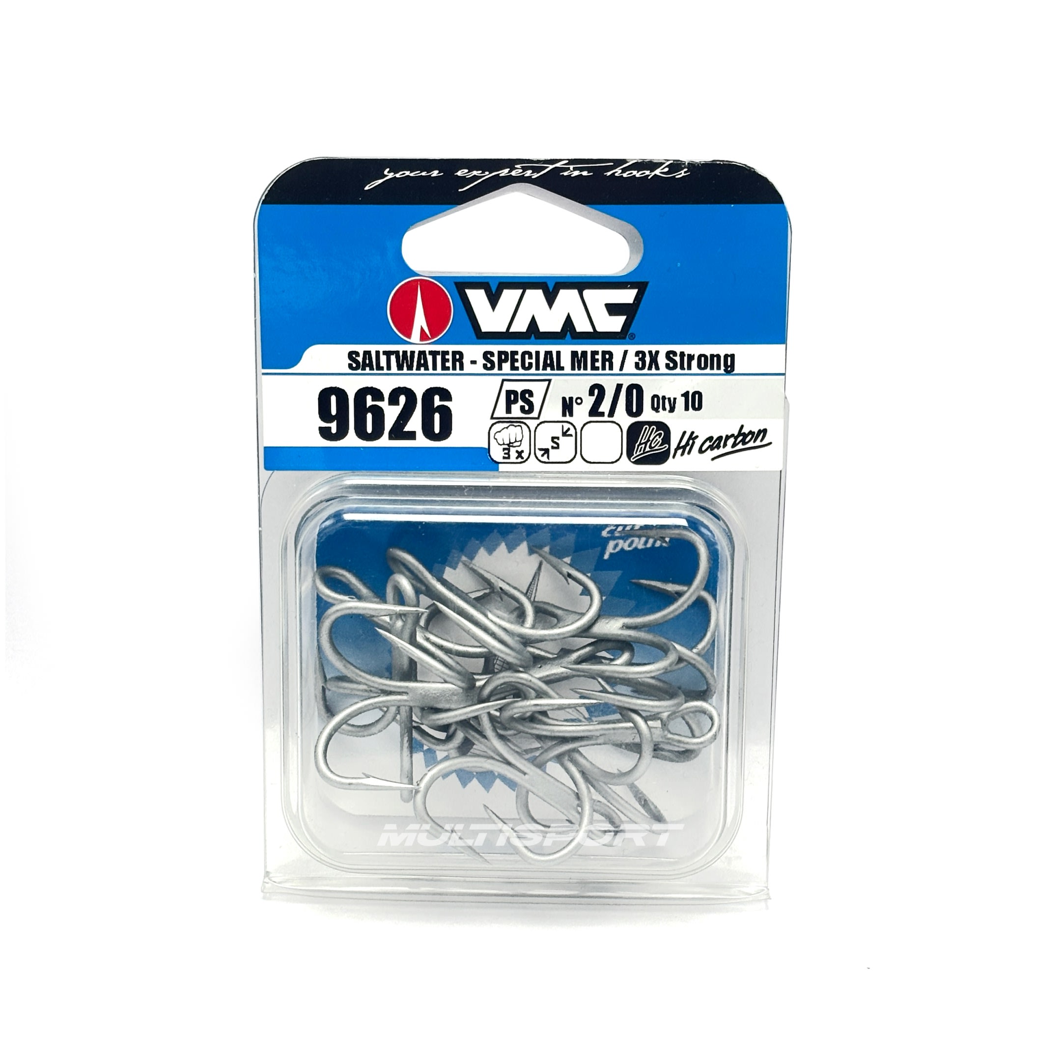 ANZUELO VMC TRIPLE 9626 SW | Multisport Pescaza
