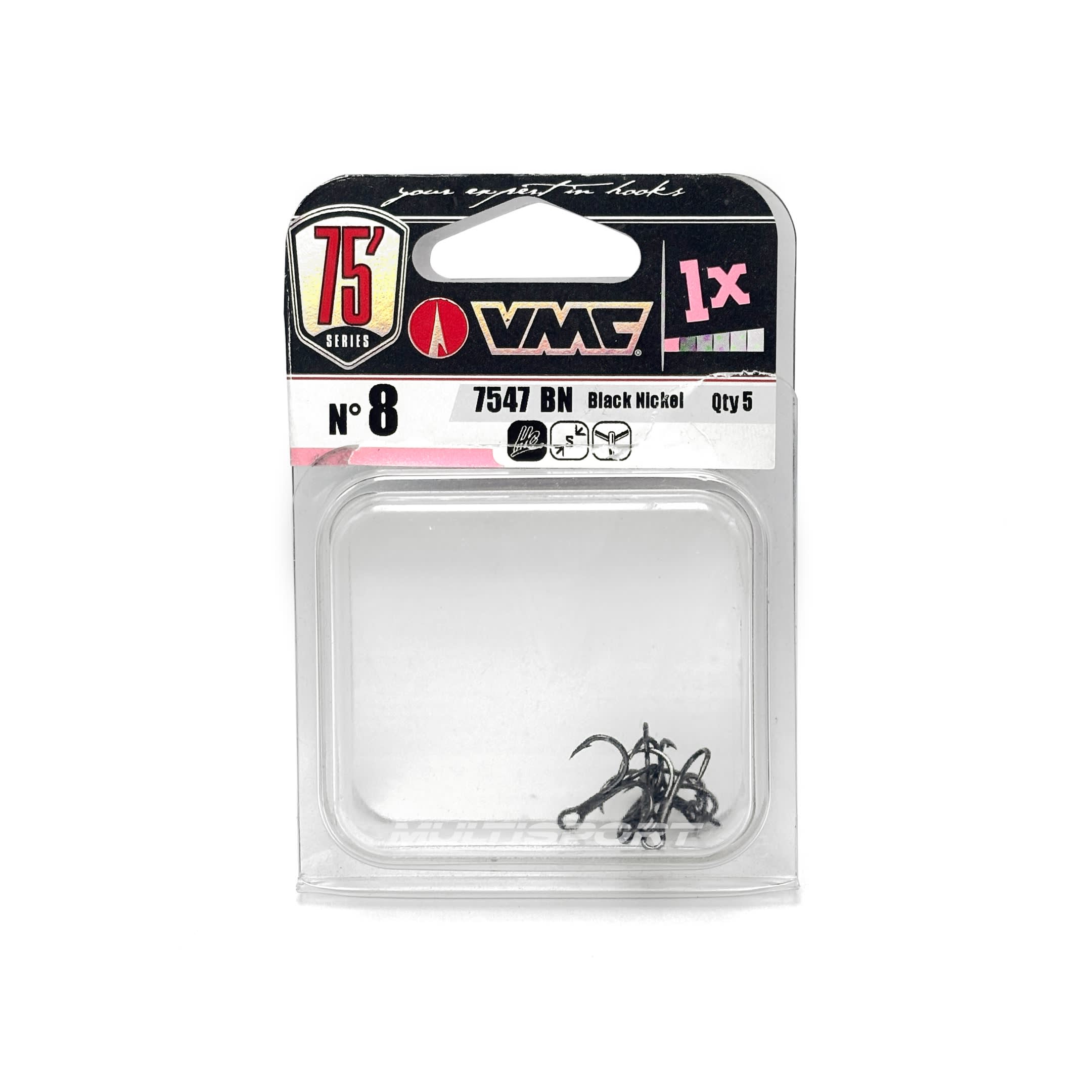 ANZUELO VMC TRIPLE 7547 BLACK NICKEL | Multisport Pescaza