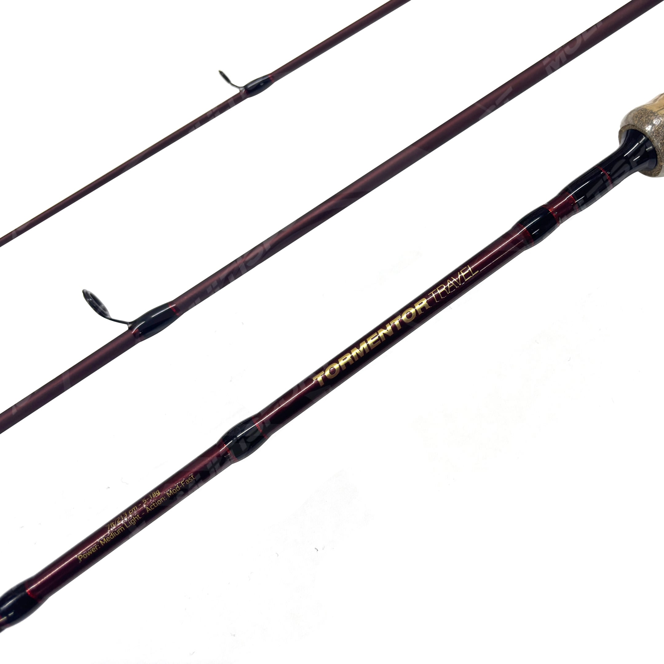 CAÑA ABU GARCIA TORMENTOR 2 TRAVEL 180MT 4/12GRS