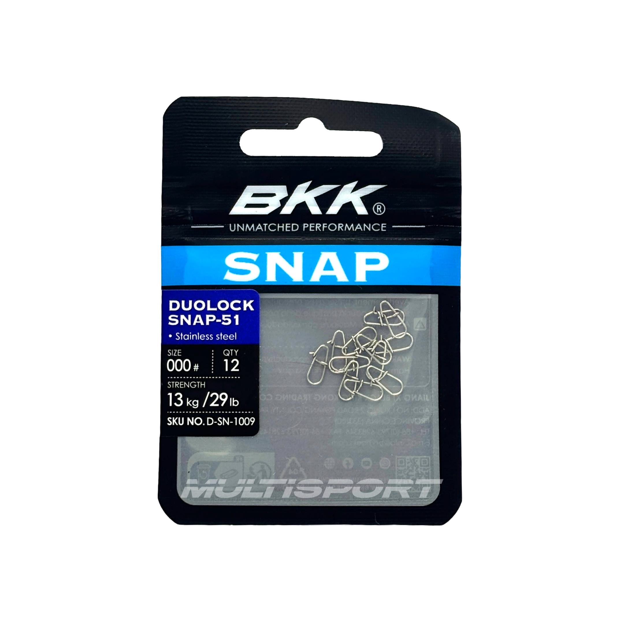 SNAP BKK HEAVY CLASS DUOLOCK 51 #0 / 22KG