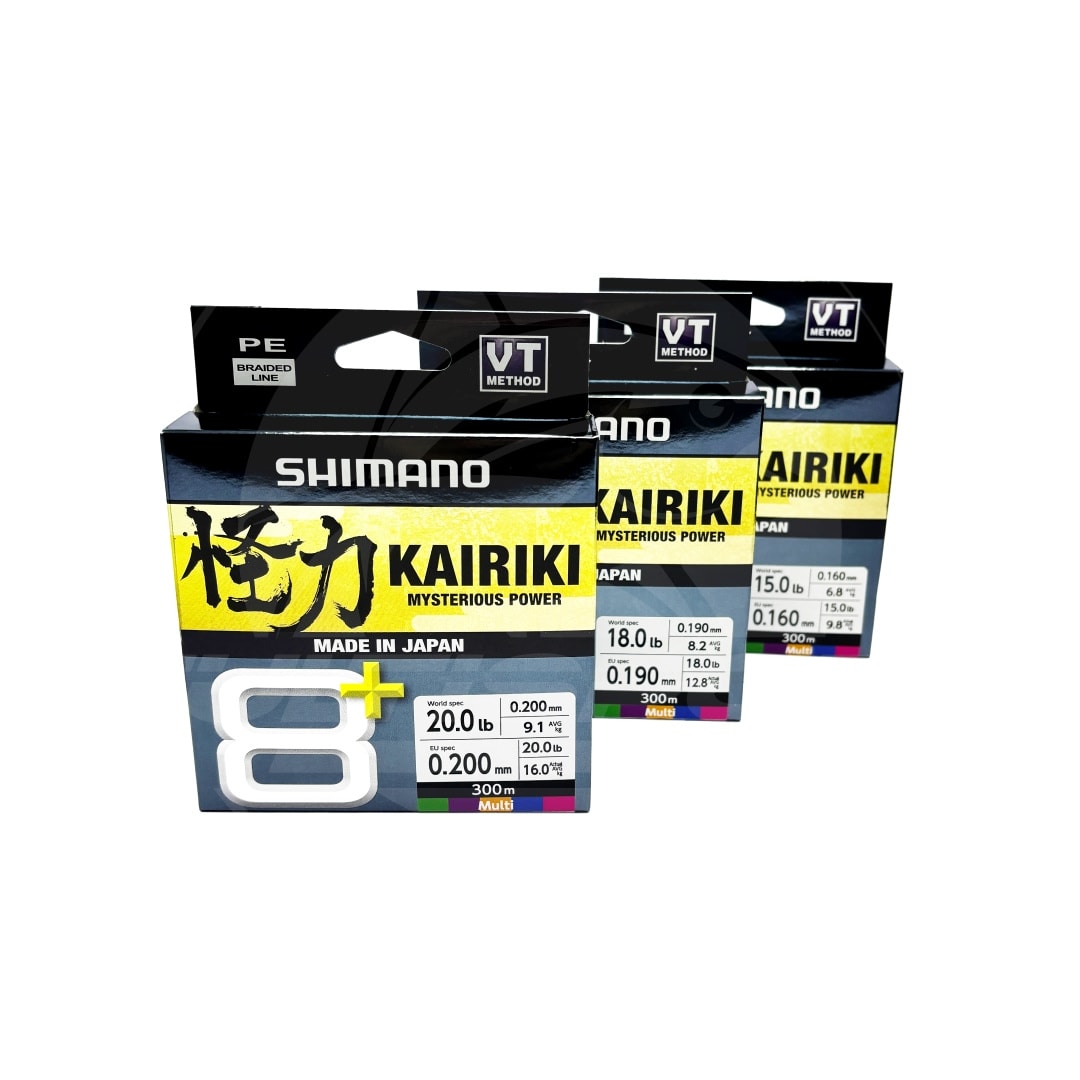 MULTIFILAMENTO SHIMANO KAIRIKI 8 PLUS | Multisport Pescaza