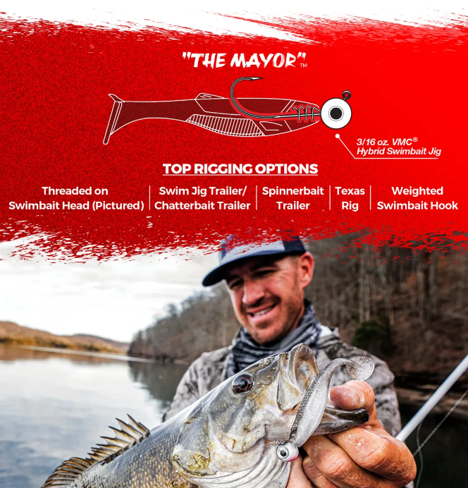 Señuelo The Kickman 7.5cm vista superior