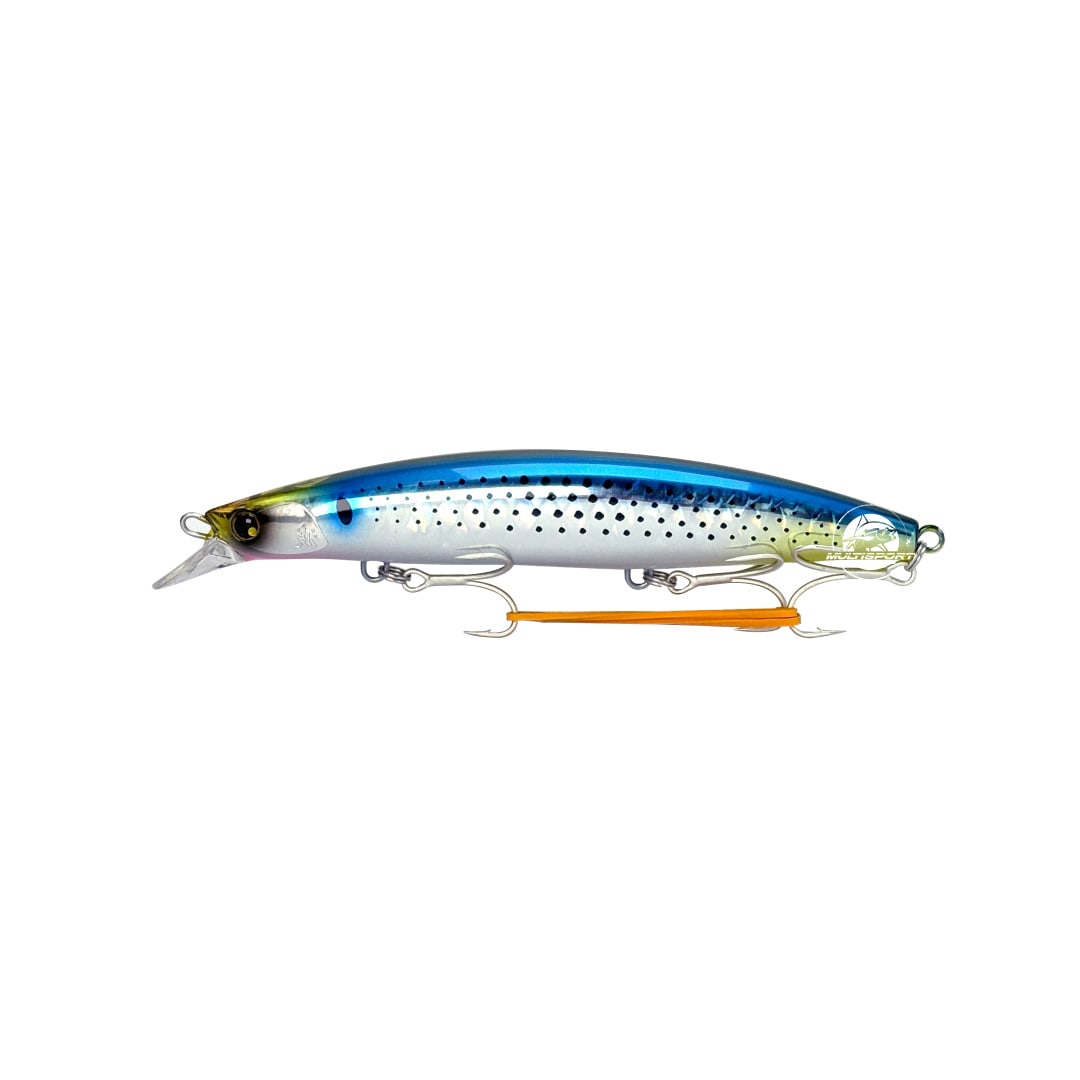 Leurre Shimano Hirame Minnow III 135S SP - 76g - Couleur Silver - Pêche En Mer - Neuf