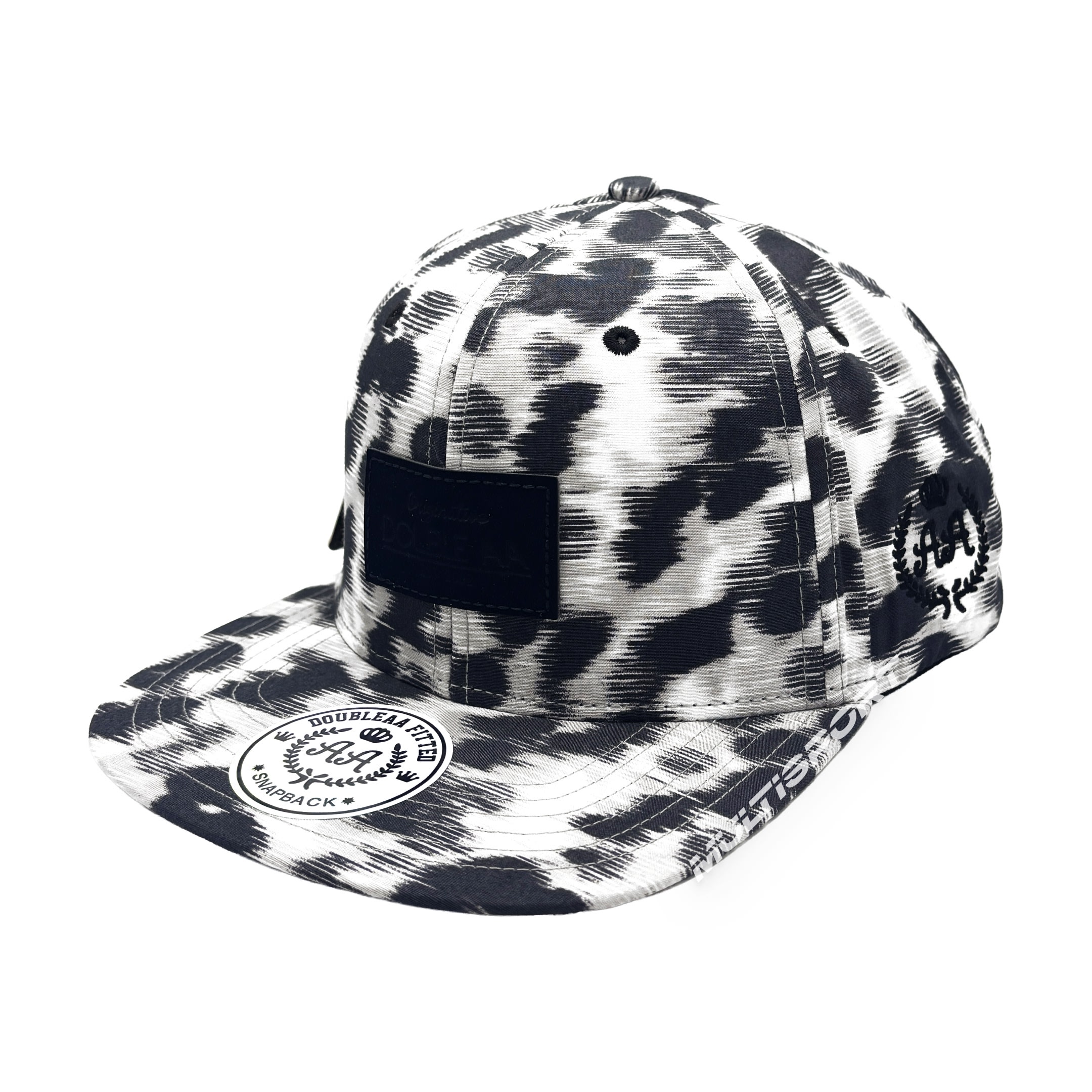 GORRO DOUBLE AA GRIS/NEGRO LOGO NEGRO