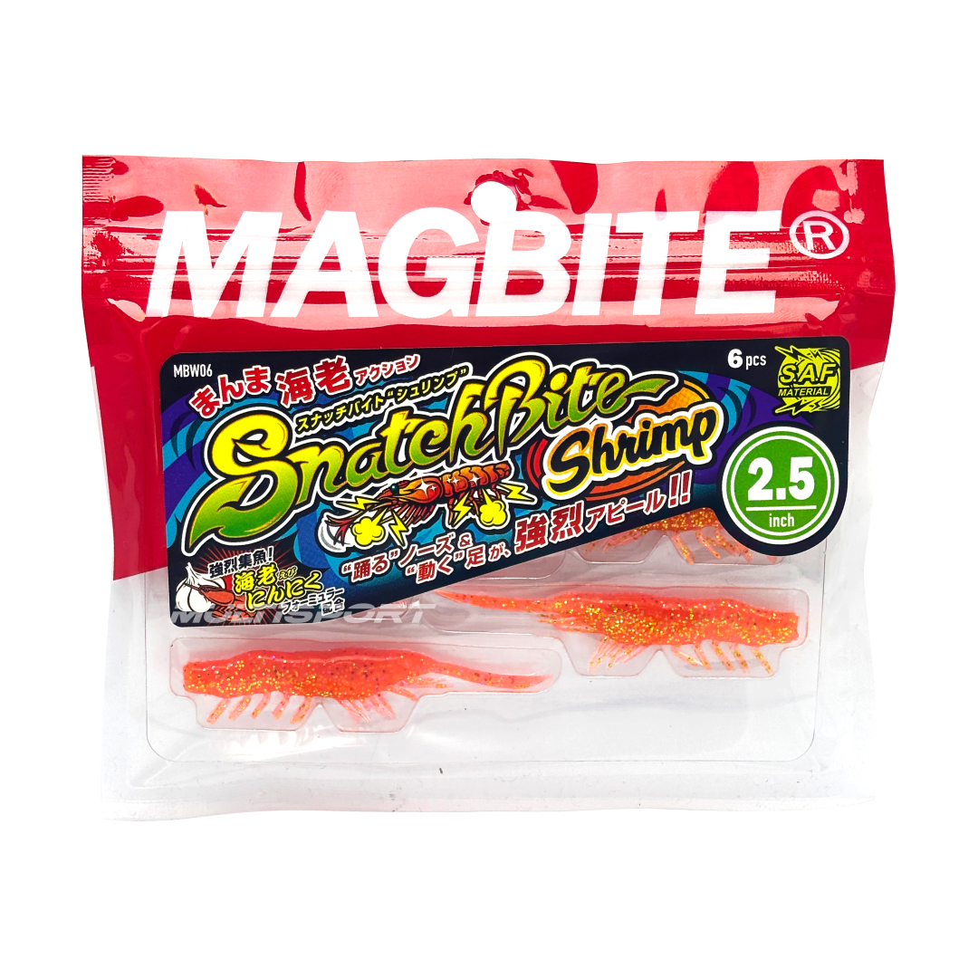 VINILO MAGBITE SNATCHBITE SHRIMP | Multisport Pescaza