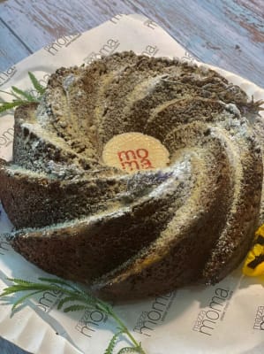 Queque de Lavanda, Duraznos y Nueces Grande 1 Kilo