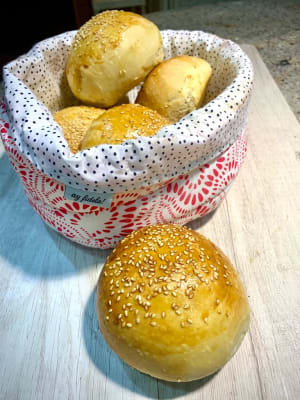 Blancas Pack 6 Unidades - Pan de Hamburguesa