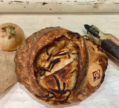 Cebolla Caramelizada - Pan de Campo con Agregados